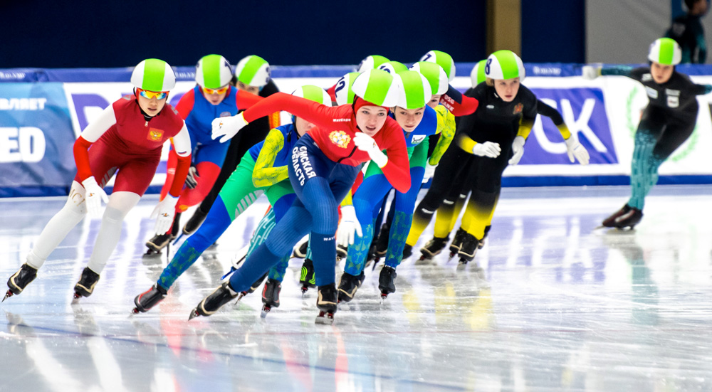 Олимпийские дни молодёжи Республики Беларусь по конькобежному спорту.