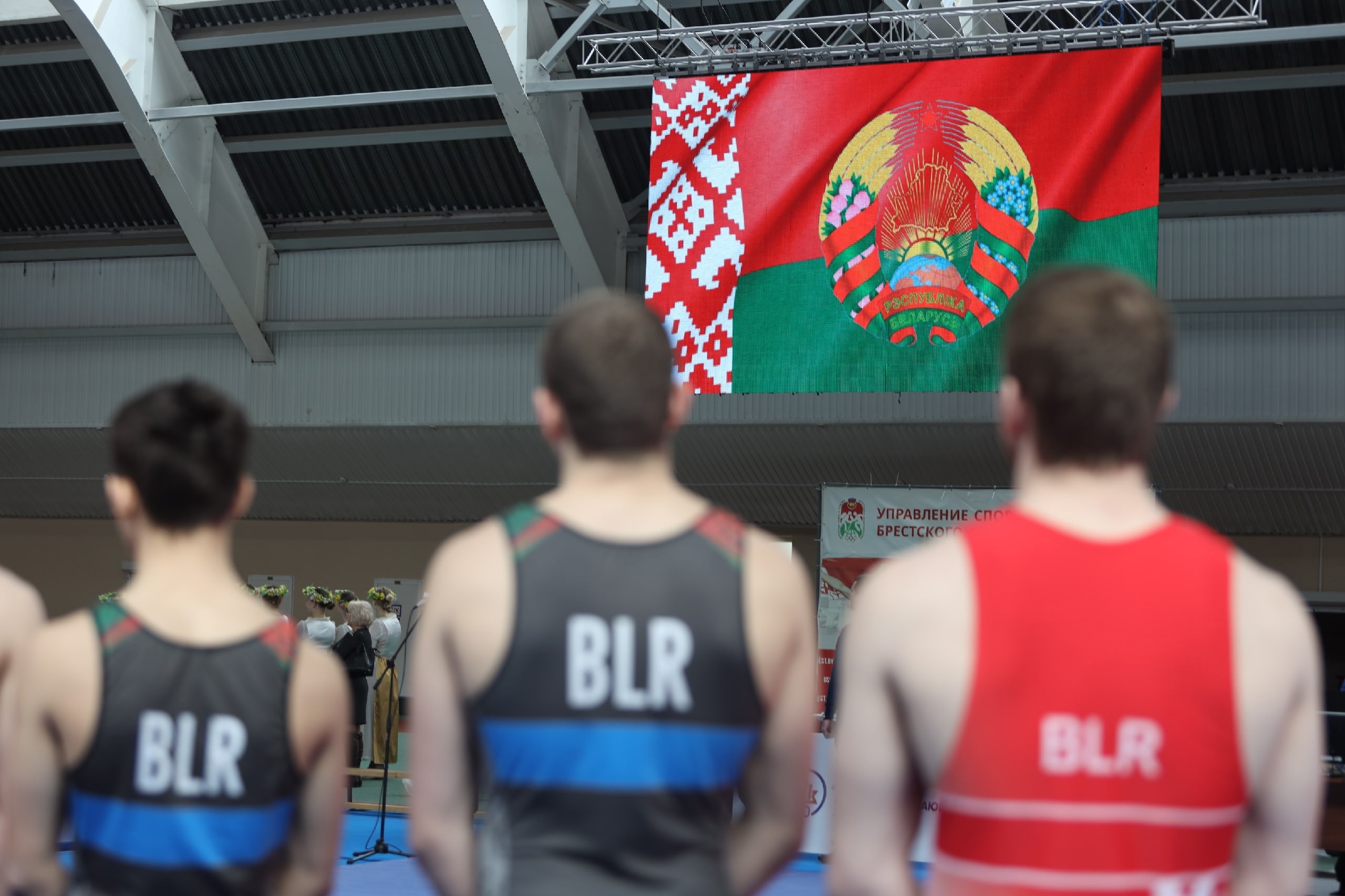 Первенство Беларуси по вольной борьбе среди юниоров завершилось в Бресте.