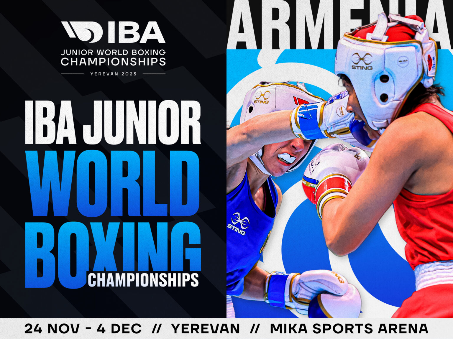 В Ереване пройдет чемпионат мира по боксу среди юниоров до 16 лет.