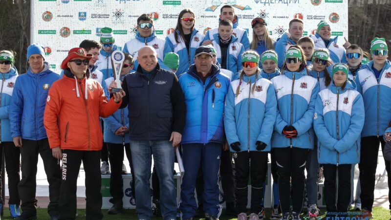 Команда Витебской области седьмой год подряд выиграла “Кубок Белорусской федерации биатлона”.