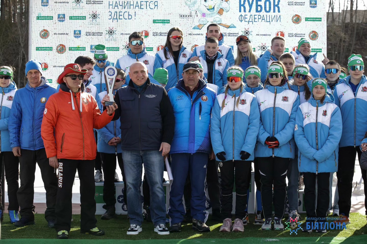 Команда Витебской области седьмой год подряд выиграла “Кубок Белорусской федерации биатлона”.