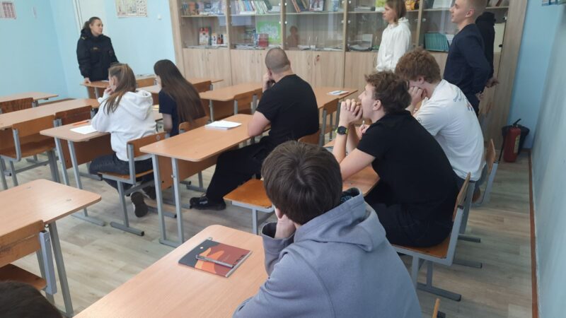 Беседа с инспектором ИДН на правовую тематику