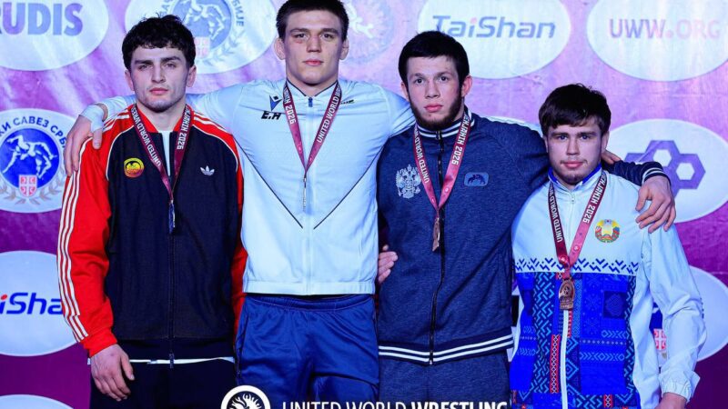 Илья Валевский – бронзовый 🥉призёр чемпионата Европы по греко-римской борьбе среди молодёжи до 23 лет