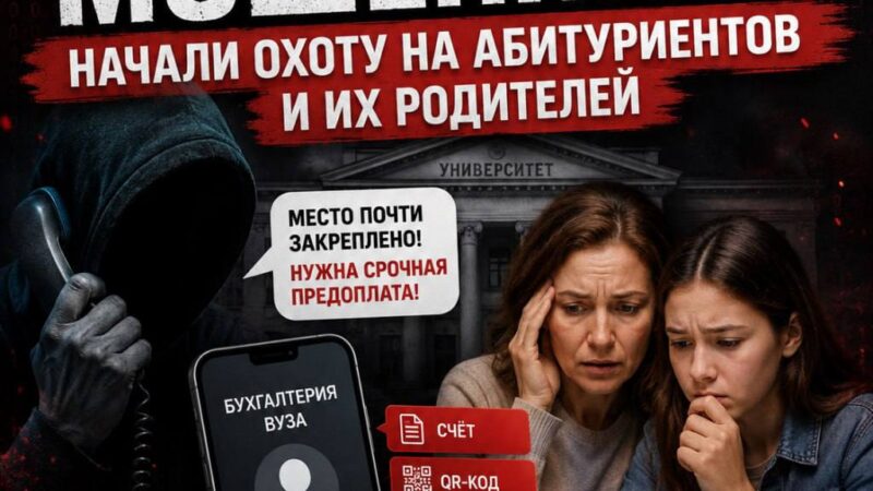Мошенники начали охоту на абитуриентов и их родителей