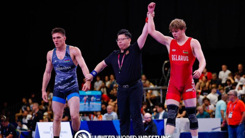 🥈Воспитанник ВГУОР Кирилл Валевский завоевал серебро чемпионата мира по греко-римской борьбе среди юниоров до 20 лет!